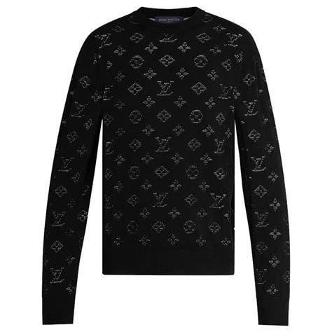 louis vuitton pullover herren schwarz|louis vuitton sweater bag.